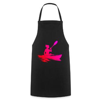 Kayak Kayak Femme Kayak Canoë Homme - Tablier de cuisine - noir - Devant - AI Model Male 185 dark (185cm)