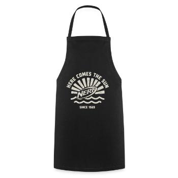 Nerf Here Comes The Sun - Cooking Apron - black - Front - AI Model Male 185 dark (185cm)