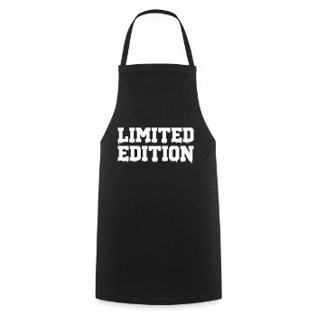 Édition limitée - Tablier de cuisine - noir - Devant - AI Model Male 185 dark (185cm)