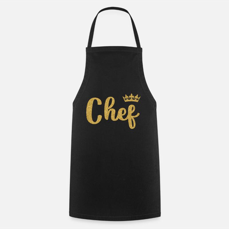 Chef - Kochschürze - Schwarz