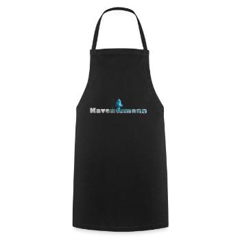 Kaventsmann - Cooking Apron - black - Front - AI Model Male 185 dark (185cm)