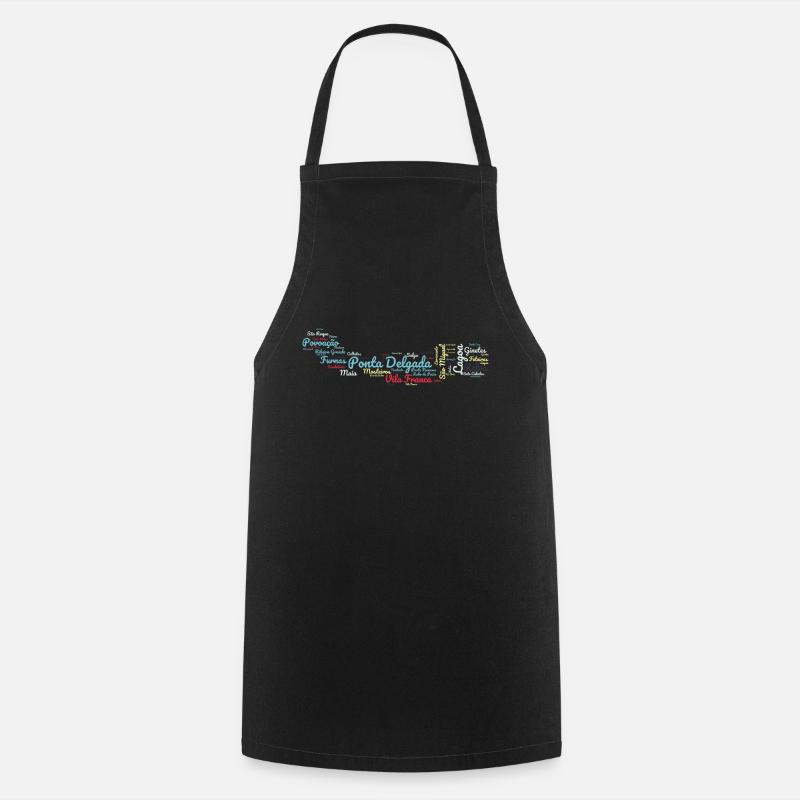 Ponta Delgada São Miguel Açores - Tablier de cuisine - noir