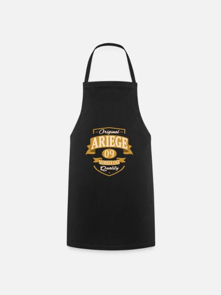 Ariège - Tablier de cuisine - noir