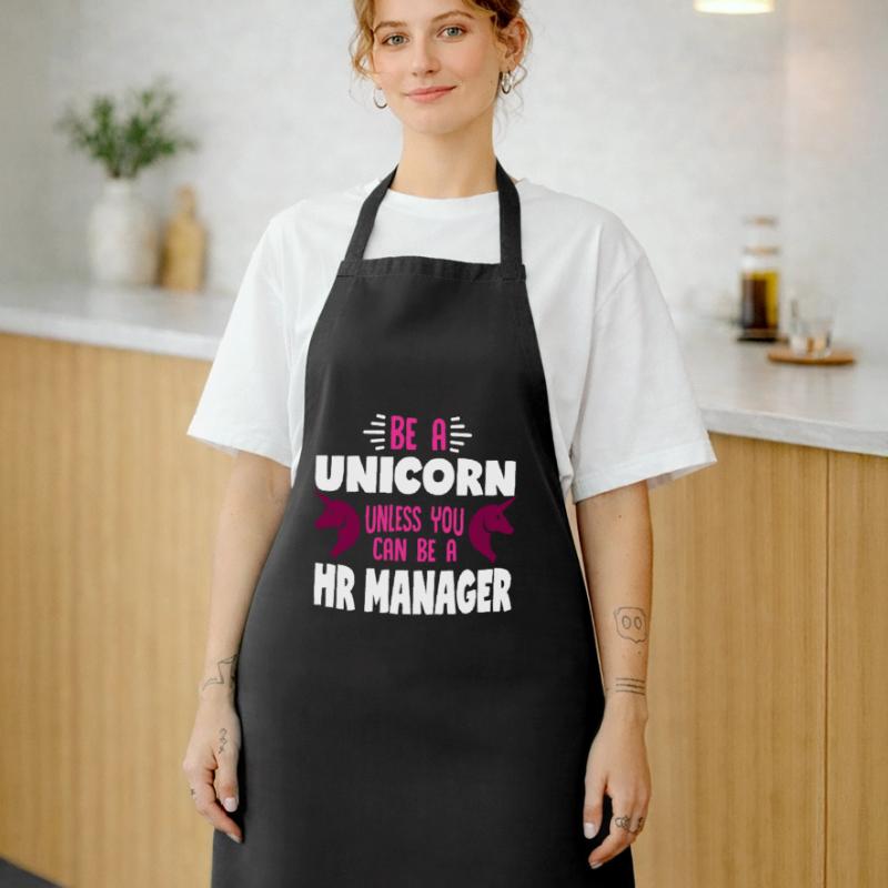Pferd mit Horn oder HR Manager Kochschürze