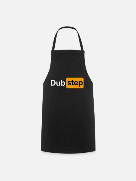 DUBSTEP - Kochschürze - Schwarz