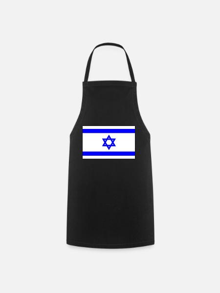 Israel - Cooking Apron - black