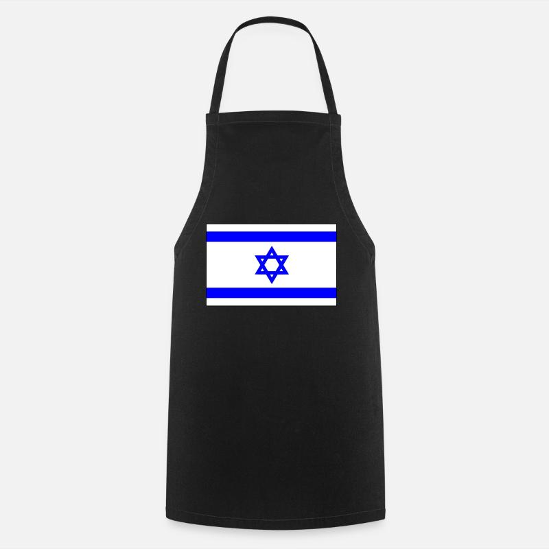 Israel - Cooking Apron - black