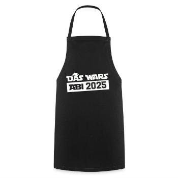 abi das wars 2025 - Kochschürze - Schwarz - Vorne - AI Model Male 185 dark (185cm)