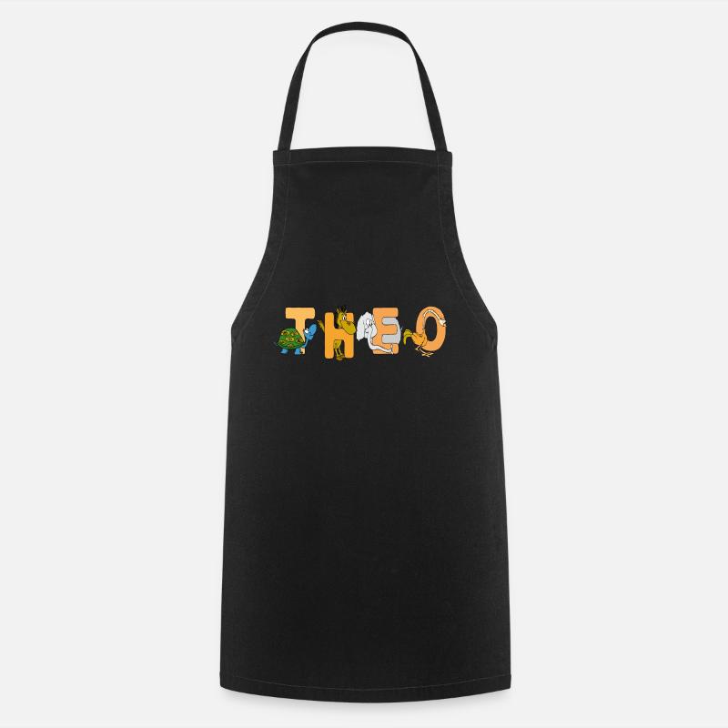 Theo - Kochschürze - Schwarz