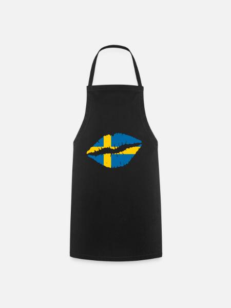 Sweden - Cooking Apron - black