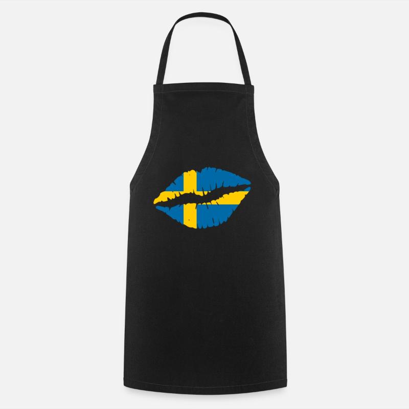 Schweden - Kochschürze - Schwarz