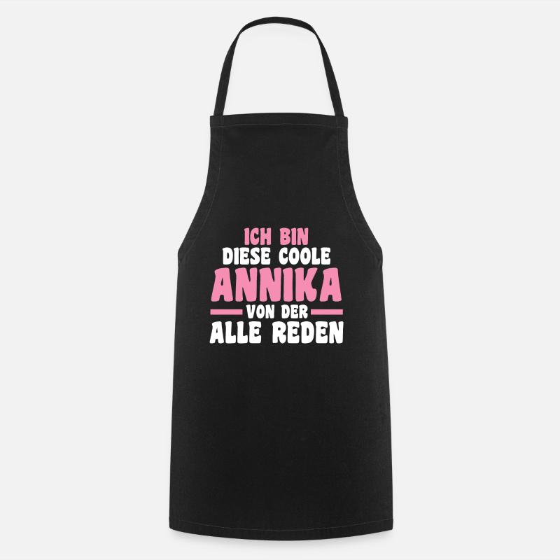Annika - Kochschürze - Schwarz