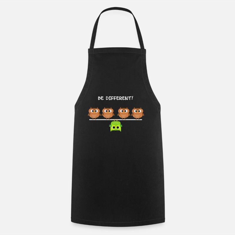 Be Different! - Be different! - Cooking Apron - black