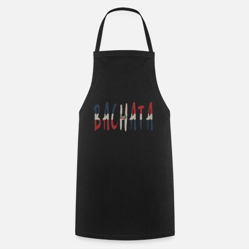 BACHATA RD - Cooking Apron - black