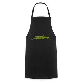 Grasshopper or hayhorse insect as a gift - Cooking Apron - black - Front - AI Model Male 185 dark (185cm)