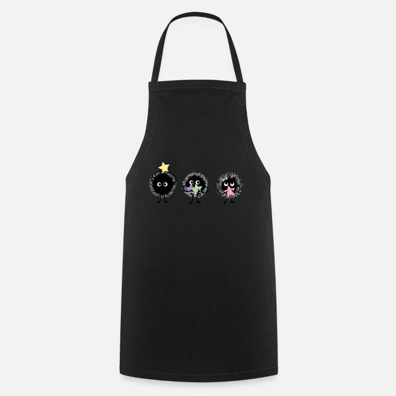 Susuwatari - Kochschürze - Schwarz