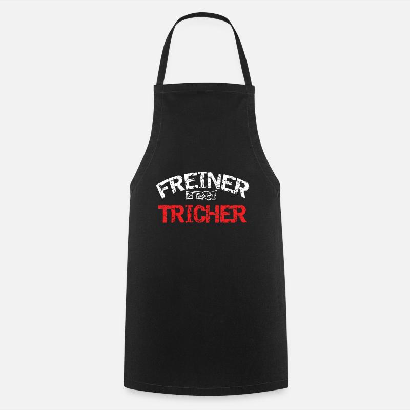 Freiner c est Tricher - Tablier de cuisine - noir