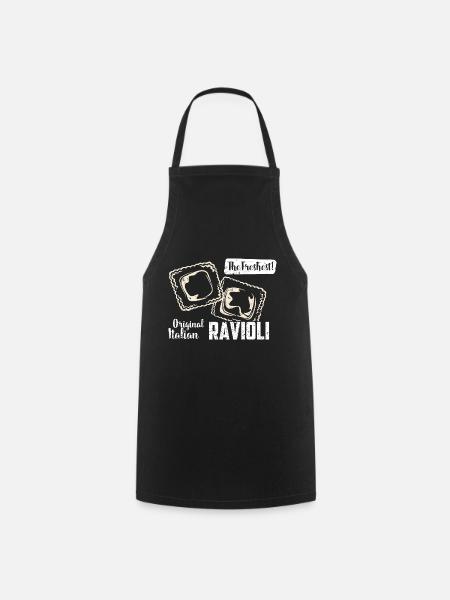 Ravioli - Kochschürze - Schwarz