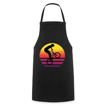 BMX garçons cyclisme BMX BMX vélo femmes - Tablier de cuisine - noir - Devant - AI Model Male 185 dark (185cm)