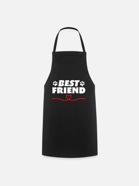 Best Friend - Kochschürze - Schwarz