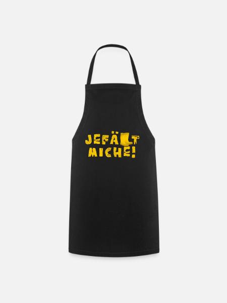 Jefällt miche! - Kochschürze - Schwarz