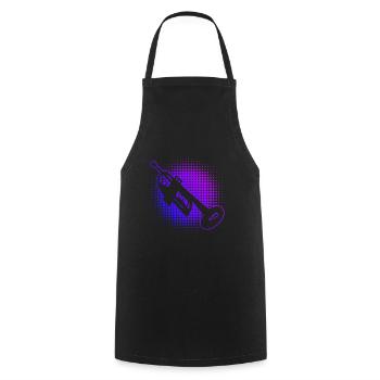 Trompete Trompetenspieler Trompeter Trompeter Trompeteur - Tablier de cuisine - noir - Devant - AI Model Male 185 dark (185cm)