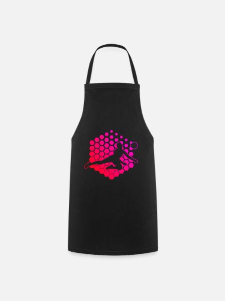 Volleyball Playing Volleyball Men's Volleyball - Cooking Apron - black