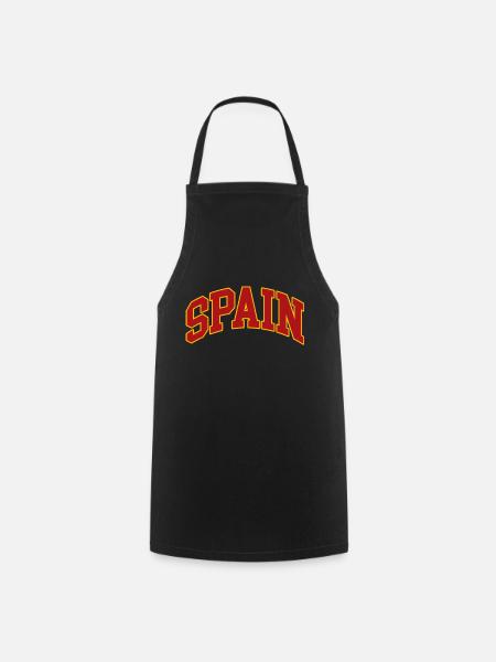 Espagne Espagne - Tablier de cuisine - noir