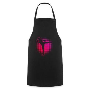 Thai Boxing Thai Boxing Men Thaiboxing Muay Thai - Cooking Apron - black - Front - AI Model Male 185 dark (185cm)