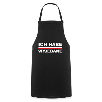 Polen Ich Habe Wyjebane Polnisch Spruch Geschenk - Kochschürze - Schwarz - Vorne - AI Model Male 185 dark (185cm)