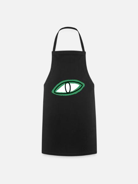 Eye - Cooking Apron - black