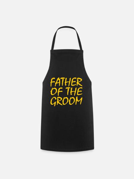 Father of the groom - Kochschürze - Schwarz