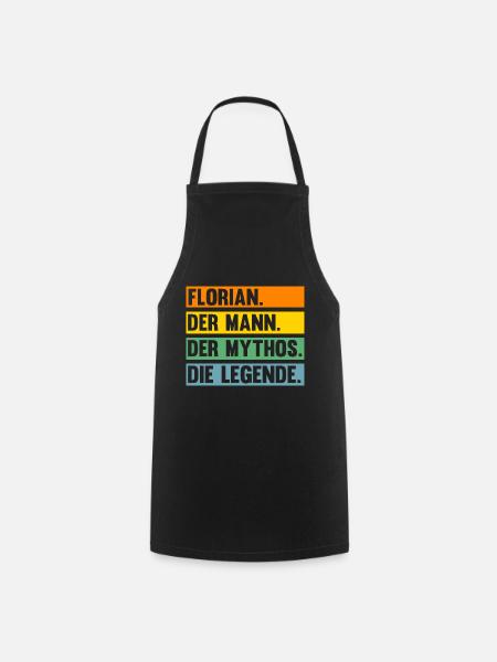 Florian - Kochschürze - Schwarz