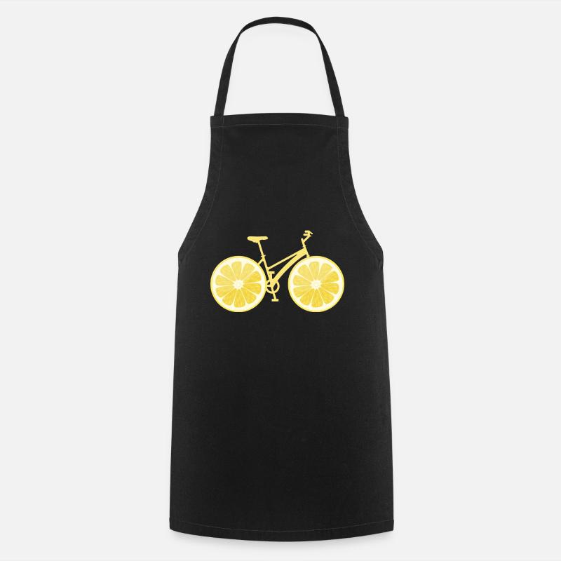 Citron de vélo - Tablier de cuisine - noir