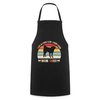 Meilleure maman Appenzeller Mountain Dog jamais amoureux des chiens - Tablier de cuisine - noir - Devant - AI Model Male 185 dark (185cm)