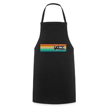 Camping-car camping-car - Tablier de cuisine - noir - Devant - AI Model Male 185 dark (185cm)