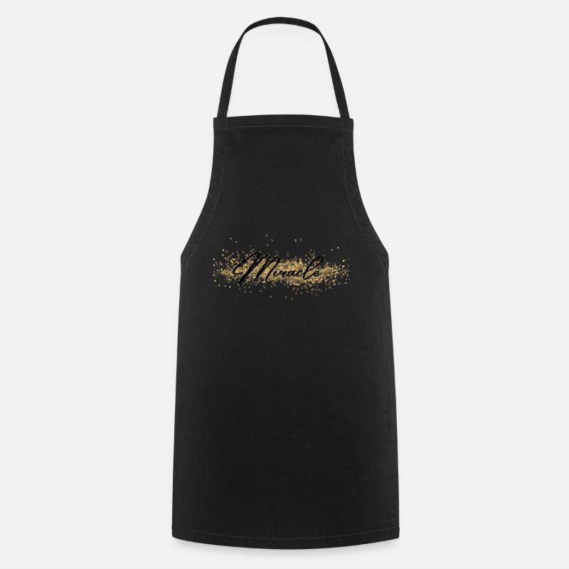 Miracle - Tablier de cuisine - noir
