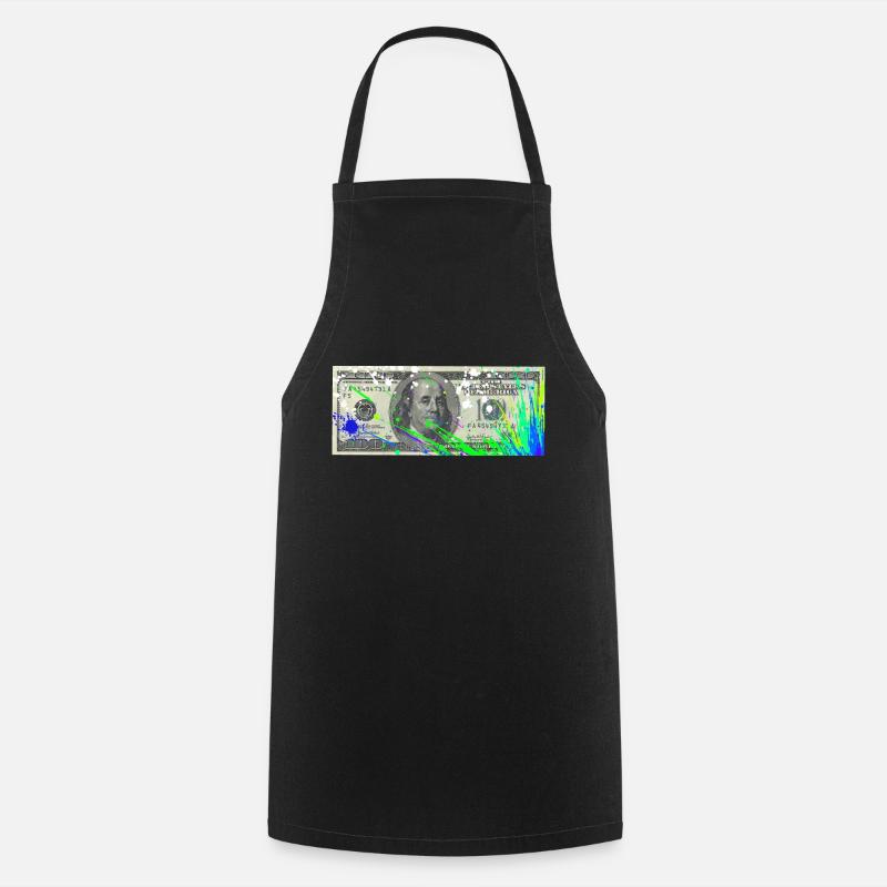 Dollar - Tablier de cuisine - noir
