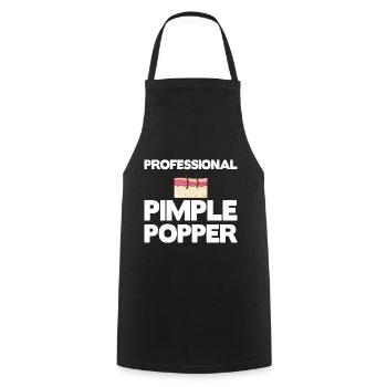 Dermatology Skin Care Skin Medicine Disease - Cooking Apron - black - Front - AI Model Male 185 dark (185cm)