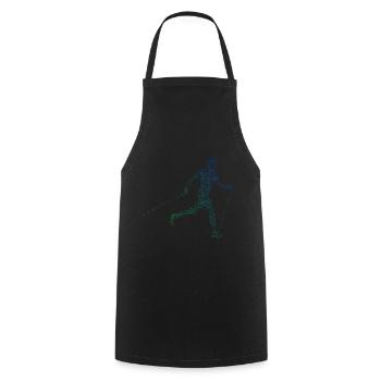 Nordic Walking Nordic Walker Femmes Hommes - Tablier de cuisine - noir - Devant - AI Model Male 185 dark (185cm)