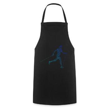 Marche des femmes Marcheur nordique Marche nordique Marche nordique - Tablier de cuisine - noir - Devant - AI Model Male 185 dark (185cm)