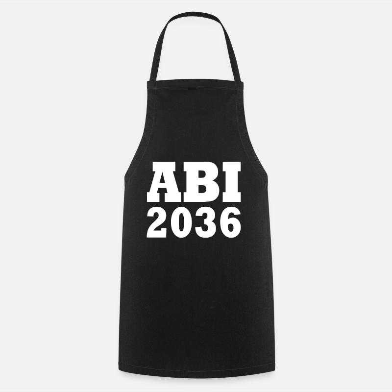 Abi 2036 - Kochschürze - Schwarz