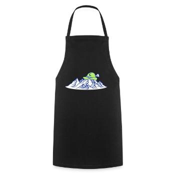 bavaria germany hat beer mountains hueg - Cooking Apron - black - Front - AI Model Male 185 dark (185cm)