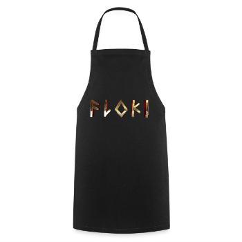 Floki Gift Norse Viking Mythology Odin - Cooking Apron - black - Front - AI Model Male 185 dark (185cm)