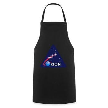 Orion SLS Exploration Mission 2 NASA - Tablier de cuisine - noir - Devant - AI Model Male 185 dark (185cm)