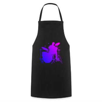 Batteur Homme Batteur Femme Batterie Kit - Tablier de cuisine - noir - Devant - AI Model Male 185 dark (185cm)