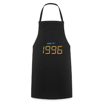 Made in 1996 - Tablier de cuisine - noir - Devant - AI Model Male 185 dark (185cm)