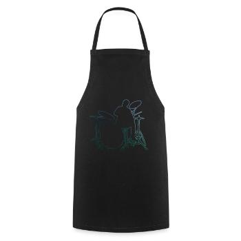 Batteur Hommes Batteur Batteur Sp - Tablier de cuisine - noir - Devant - AI Model Male 185 dark (185cm)