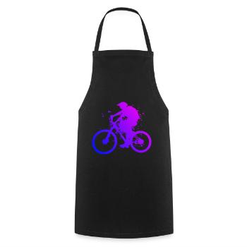 Cyclisme VTT Femmes VTT VTT - Tablier de cuisine - noir - Devant - AI Model Male 185 dark (185cm)