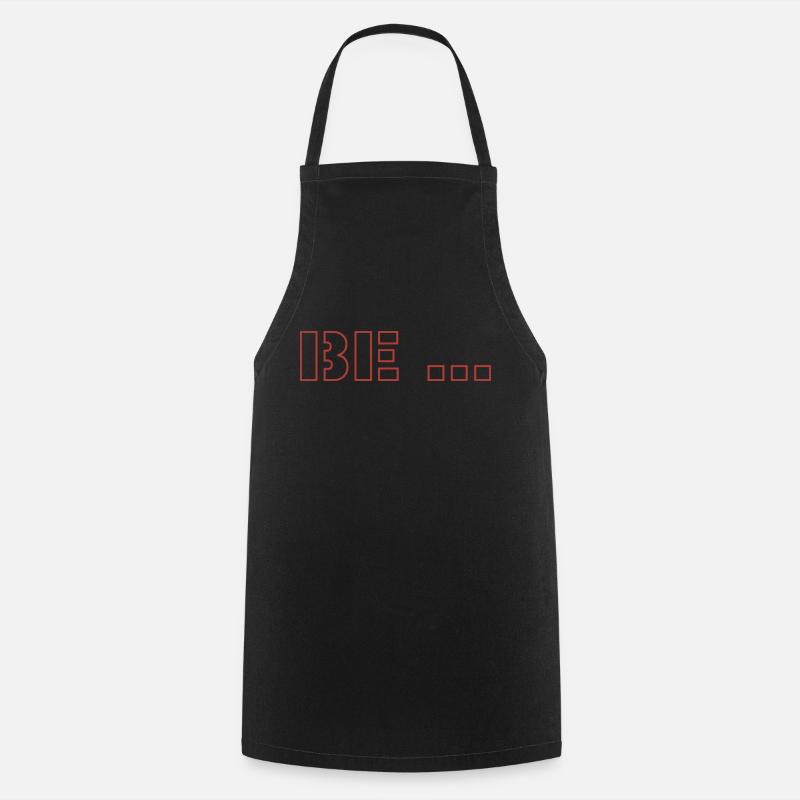 Mal... - Tablier de cuisine - noir
